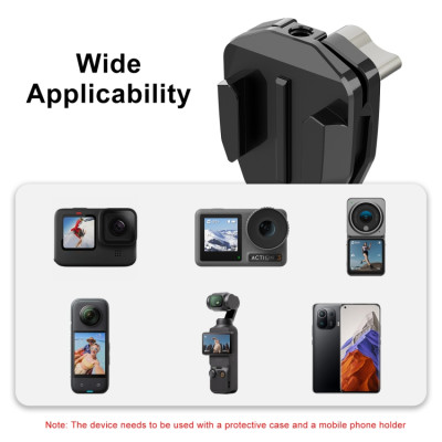 PULUZ  Držák na motocyklové čelní sklo pro akční kamery