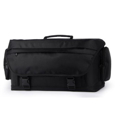 Veľká taška na fototechniku, taška do ruky, taška cez rameno 25 x 30 x 60 cm, čierna