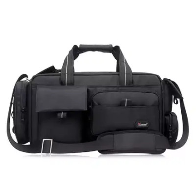 Brašna na foto příslušenství s popruhem přes rameno velká 52 x 26 x 25 cm, černá