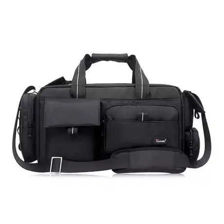 Brašna na foto příslušenství s popruhem přes rameno velká 52 x 26 x 25 cm, černá