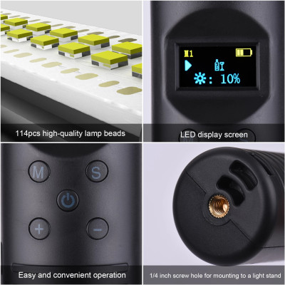 LED RGB Světelná tyč, světlo 50cm, 20W