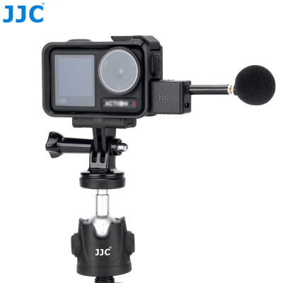 JJC AD-OA4 3,5 mm audio adaptér pre DJ. Osmo Action 5 Pro / Action 4