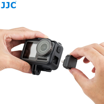 JJC AD-OA1 3,5 mm/USB-C adaptér pre akčné kamery DJI Osmo