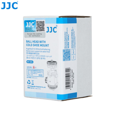 JJC BH-SM1 Kulová hlava na stativ s Colt shoe mount držákem