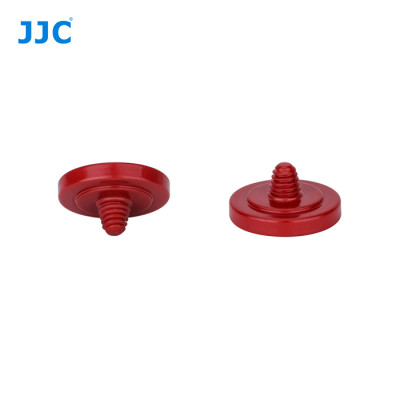 JJC SRB-C11DR  šroubovací uvolňovací tlačítko spouště, tmavě červené