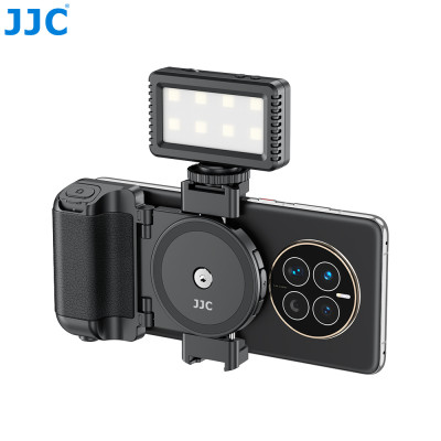 JJC MSG-U1 BLACK - Bezdrôtový diaľkový držiak telefónu, čierny, Phone Grip