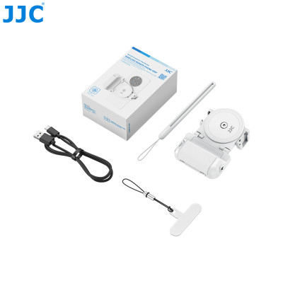 JJC MSG-U1 WHITE - Bezdrôtový diaľkový držiak telefónu, biely, Phone Grip