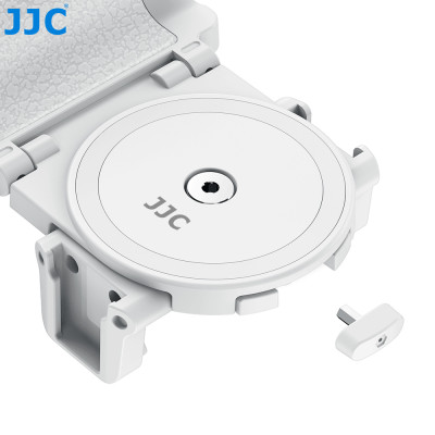 JJC MSG-U1 WHITE - Bezdrôtový diaľkový držiak telefónu, biely, Phone Grip