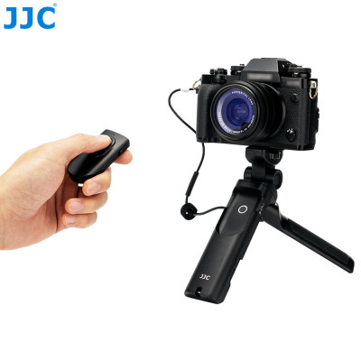 JJC Shooting Grip, rukoväť s bezdrôtovým diaľkovým ovládaním, náhrada za Fujifilm RR-100