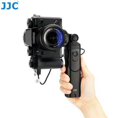 JJC Shooting Grip, rukoväť s bezdrôtovým diaľkovým ovládaním, náhrada za Fujifilm RR-100