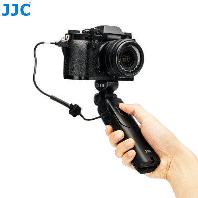 JJC Shooting Grip, rukoväť s bezdrôtovým diaľkovým ovládaním, náhrada za Fujifilm RR-100