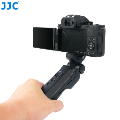JJC Shooting grip, rukoväť s diaľkovým ovládaním nahrádza statívovú rukoväť Panasonic DMW-SHGR1