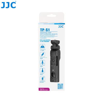 JJC TP-S1 Rukoväť, grip, mini statív nahrádza Sony GVPT2BT, čierna