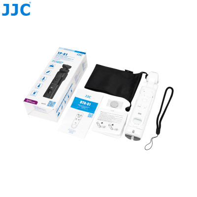 JJC TP-S1 WHITE Rukoväť, grip, mini statív nahrádza Sony GVPT2BT, biela