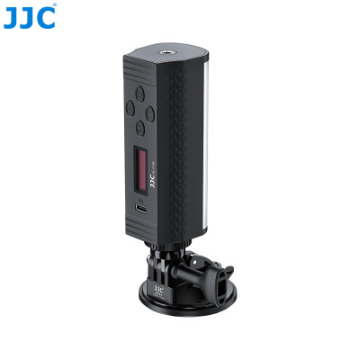JJCC SCM-1 Prísavný držiak so skrutkou 1/4"-20, pre LED svetlá, kamery