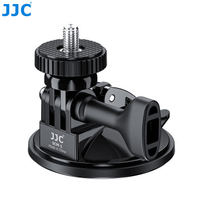 JJCC SCM-1 Prísavný držiak so skrutkou 1/4"-20, pre LED svetlá, kamery