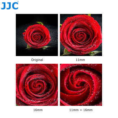 JJC Sada mezikroužků 11 a 16 mm pro bajonet Canon RF