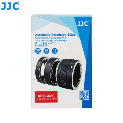 JJC Sada mezikroužků 12 , 20, 36 mm pro Canon EF/EF-S Mount