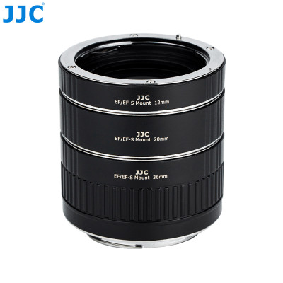 JJC Sada mezikroužků 12 , 20, 36 mm pro Canon EF/EF-S Mount