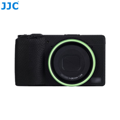 Kryt objektívu JJC pre RICOH GR IIIx zelený