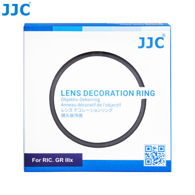 Kryt objektívu JJC pre RICOH GR IIIx čierny