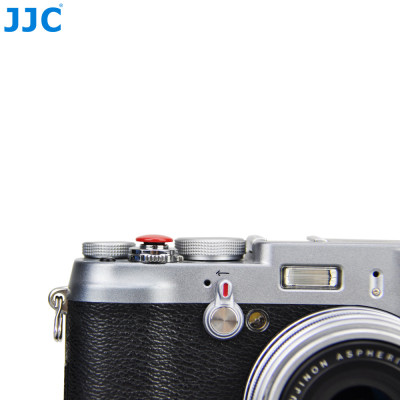 JJC SRB-B10DR skrutkovacie tlačidlo spúšte 10 mm, tmavočervené