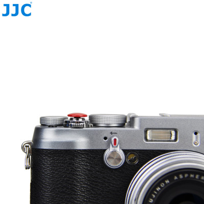 JJC SRB-B10DR skrutkovacie tlačidlo spúšte 10 mm, tmavočervené