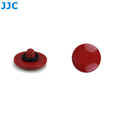 JJC SRB-B10DR  šroubovací uvolňovací tlačítko spouště 10mm, tmavě červená