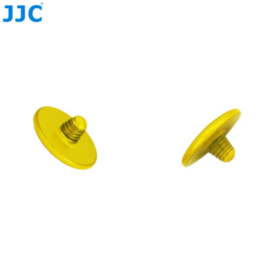 JJC SRB-B10Y  šroubovací uvolňovací tlačítko spouště 10mm, žluté