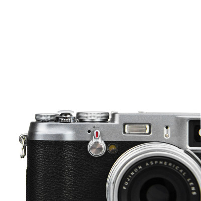 JJC SRB-B10S  šroubovací uvolňovací tlačítko spouště 10mm, stříbrné