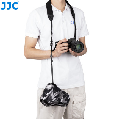 JJC OC-MC1BK Neoprénové pouzdro na fotoaparát, army šedá