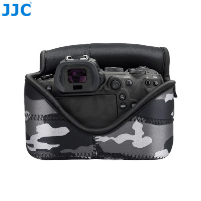 JJC OC-MC1BK Neoprénové pouzdro na fotoaparát, army šedá