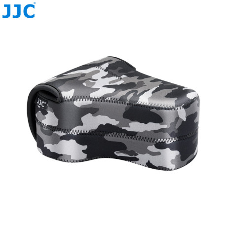 JJC OC-MC1BK Neoprénové pouzdro na fotoaparát, army šedá