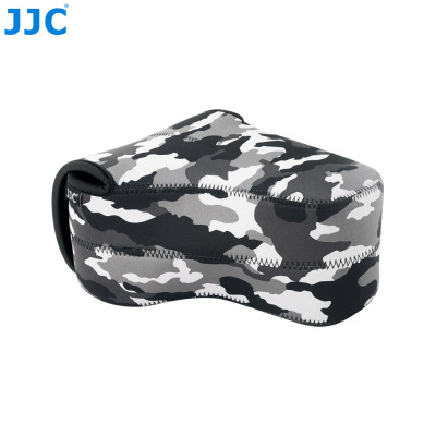 JJC OC-MC3GR Neoprenové pouzdro na fotoaparát, army šedá