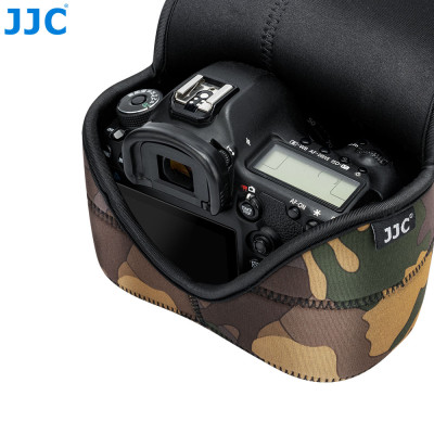 JJC OC-MC3 Neoprenové pouzdro na fotoaparát, army zelená