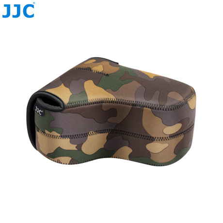 JJC OC-MC3 Neoprenové pouzdro na fotoaparát, army zelená
