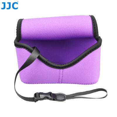 JJC OC-S1PE  Pouzdro na bezzrcadlový fotoaparát, fialové