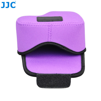 JJC OC-S1PE  Pouzdro na bezzrcadlový fotoaparát, fialové