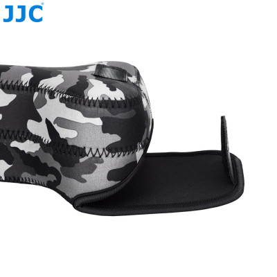 JJC OC-S3GR Neoprénové puzdro na fotoaparát, armádne sivé