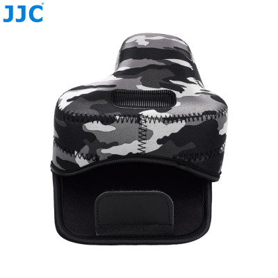 JJC OC-S3GR Neoprénové puzdro na fotoaparát, armádne sivé