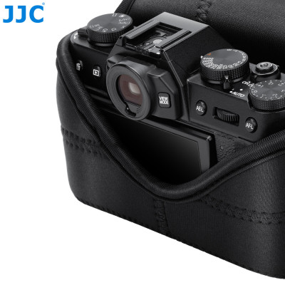 JJC OC-F1BK Neoprénové puzdro na fotoaparát, čierne