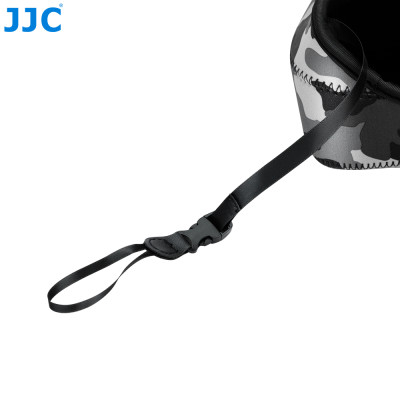 JJC OC-MC0GR Neoprénové puzdro na fotoaparát, armádne sivé