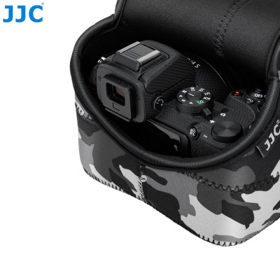 JJC OC-MC0GR  Neoprénové pouzdro pro fotoaparát, army šedé
