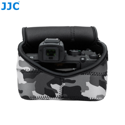 JJC OC-MC0GR  Neoprénové pouzdro pro fotoaparát, army šedé