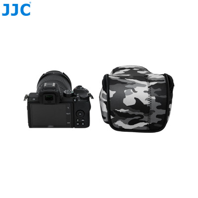 JJC OC-MC0GR  Neoprénové pouzdro pro fotoaparát, army šedé