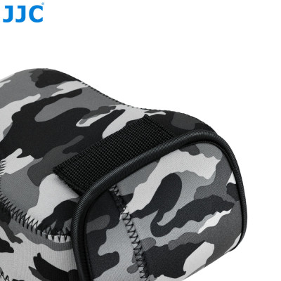 JJC OC-MC0GR Neoprénové puzdro na fotoaparát, armádne sivé