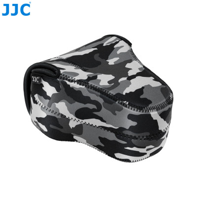 JJC OC-MC0GR  Neoprénové pouzdro pro fotoaparát, army šedé