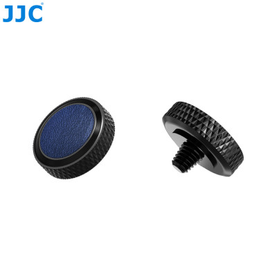 JJC SRB-BK BLUE  Luxusní tlačítko spouště pro jemné spouštění fotoaparátu, modré