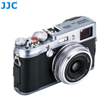 JJC SRB-GR BROWN Luxusní tlačítko spouště pro jemné spouštění fotoaparátu, hnědé