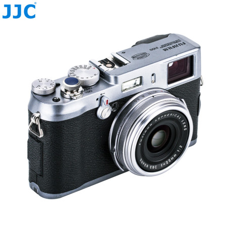 JJC SRB-GR BLUE Luxusní tlačítko spouště pro jemné spouštění fotoaparátu, modré